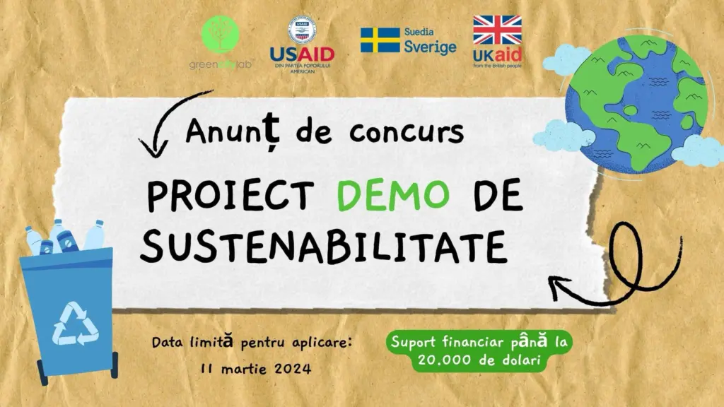 Green City Lab Moldova Lanseaz Proiectul Demo De Sustenabilitate