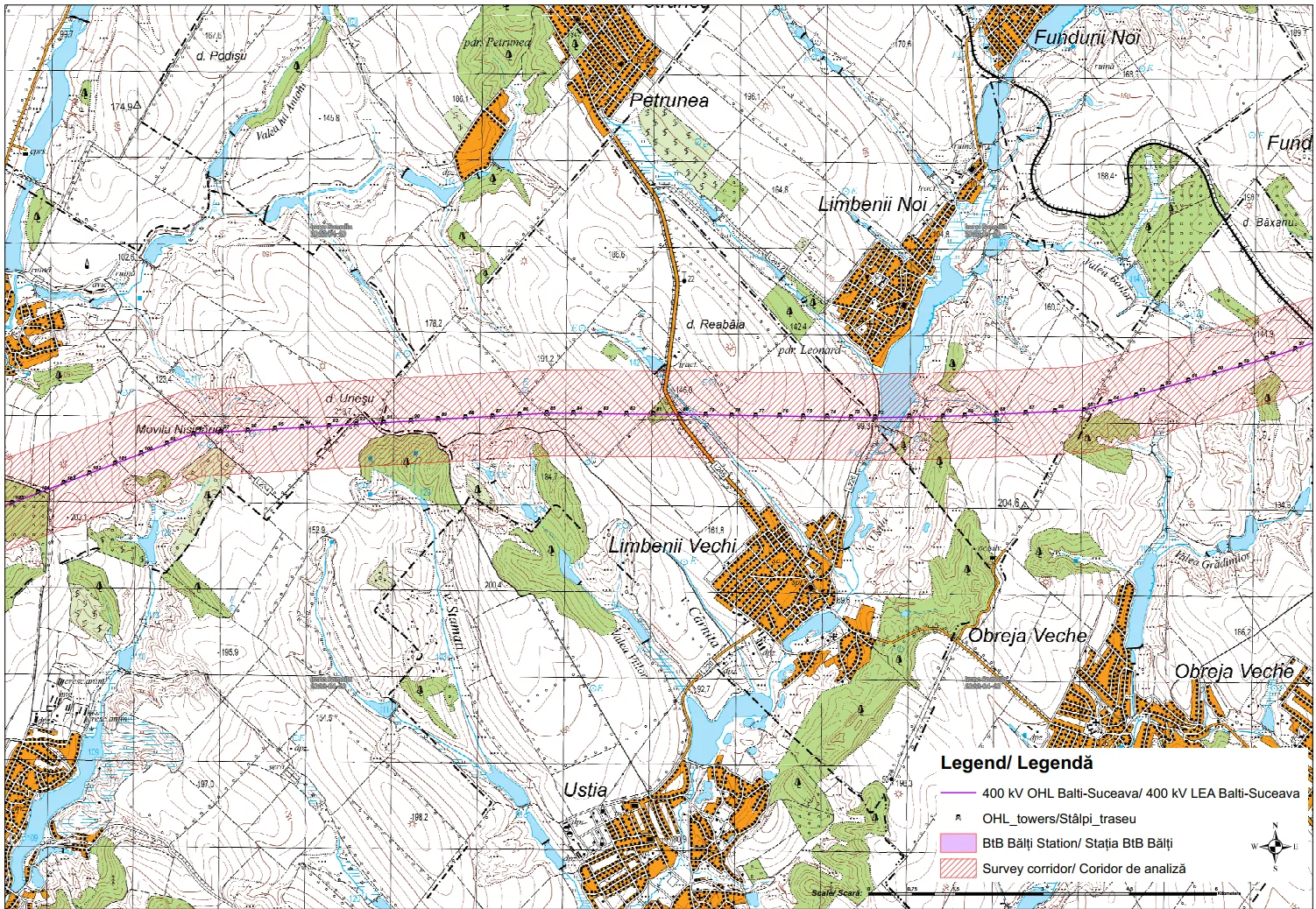 Schema interconectării energetice Bălți–Suceava