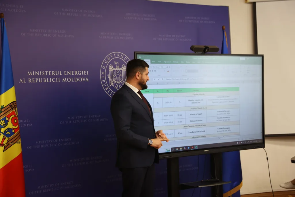 Moldova se pregătește pentru evaluarea UE pe energie și infrastructură: screening bilateral în iulie la Bruxelles 2 RENERGY