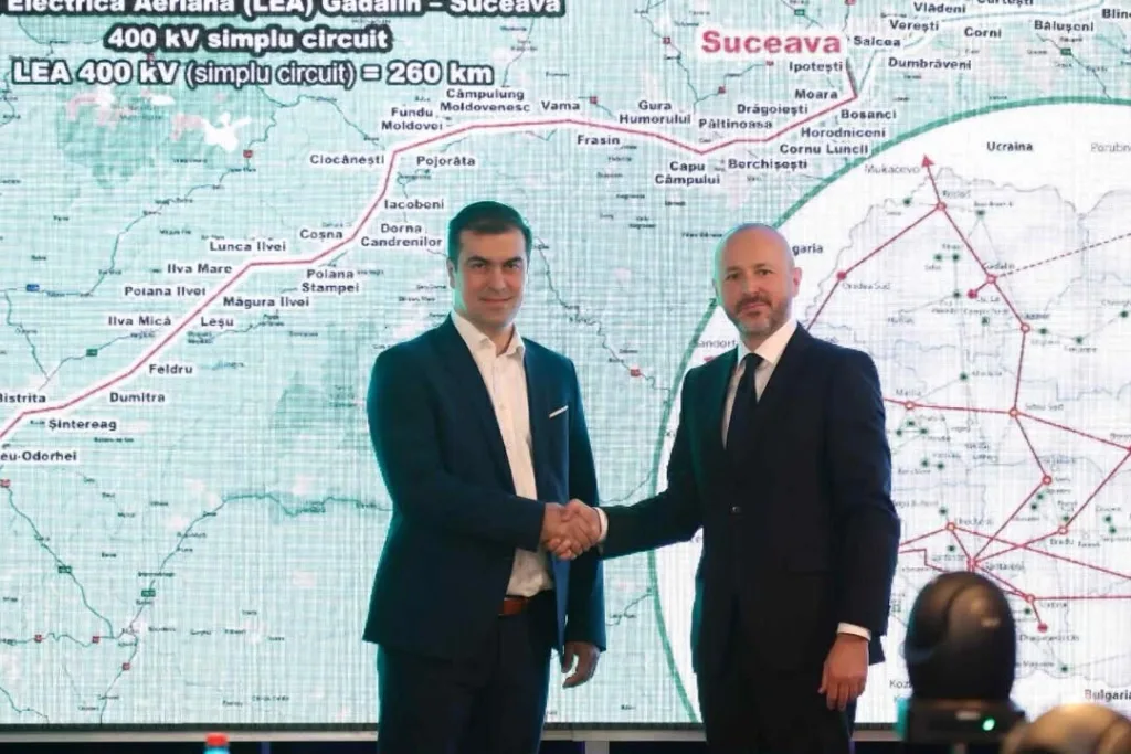 Suceava–Bălți 400 kV: încep lucrările pe teritoriul României 1 RENERGY