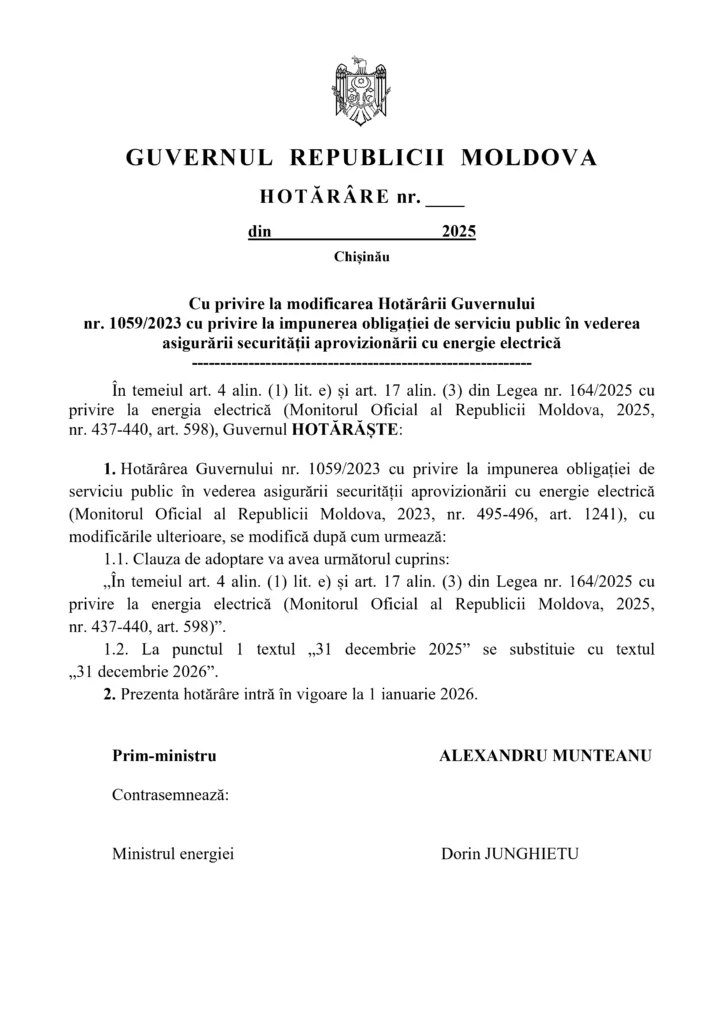 Energocom rămâne încă un an cumpărător unic de energie 1 RENERGY