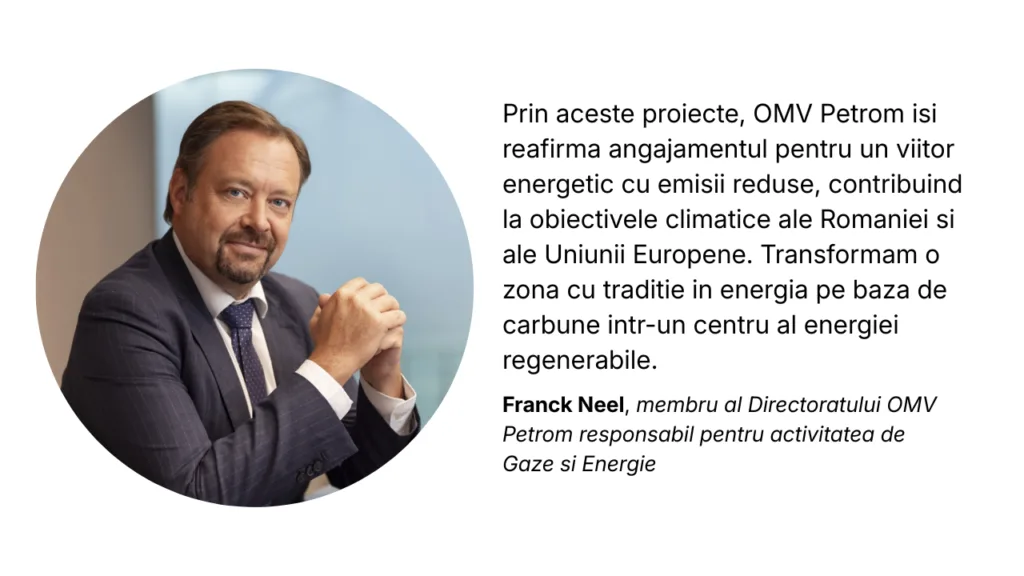 OMV Petrom și CE Oltenia încep construcția parcurilor fotovoltaice de 550 MW 1 RENERGY