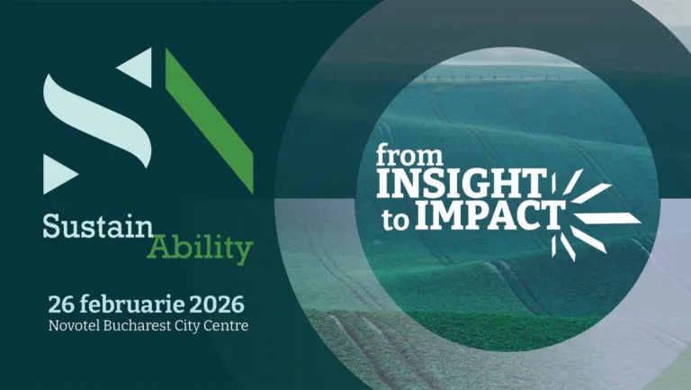 Sustain Ability, evenimentul Progresiv dedicat sustenabilității, revine cu o nouă ediție pe 26 februarie 2026