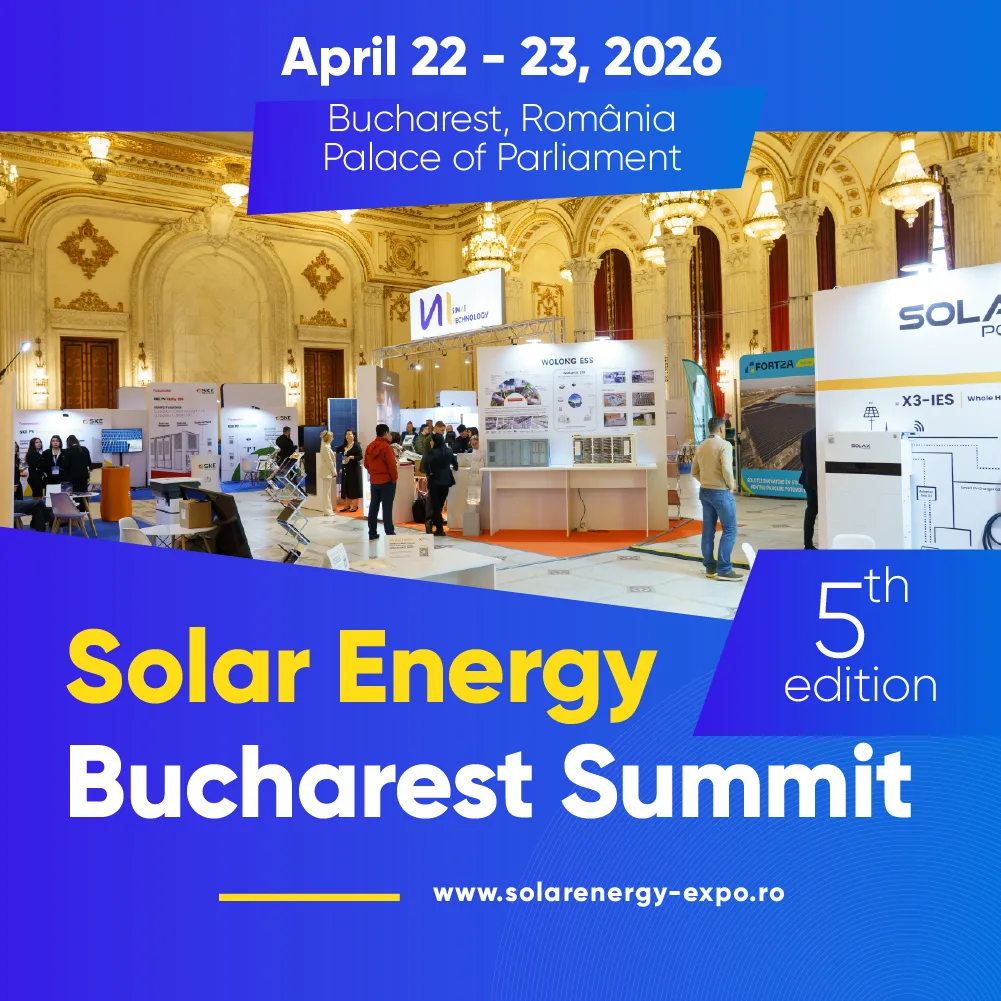 Bucureștiul găzduiește investitori în energia regenerabilă din 20 de țări, la Solar Energy Bucharest Summit 1 RENERGY