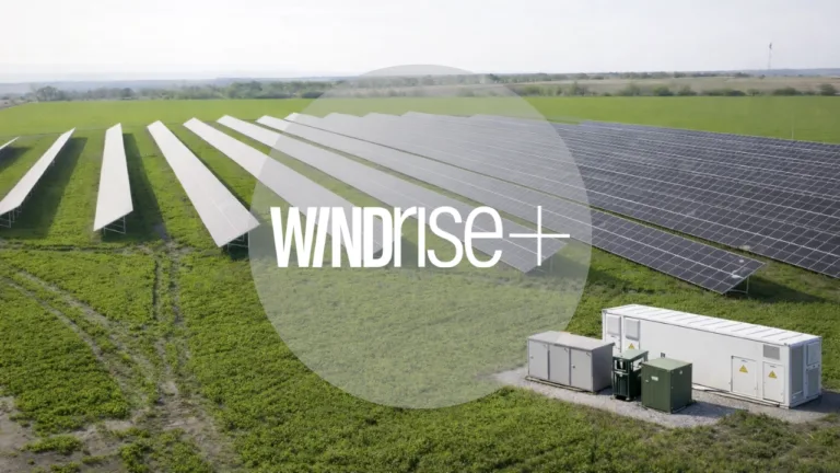 WindRise Plus integrează un nou sistem de stocare la parcul fotovoltaic din Bujor: 5 MWh capacitate instalată